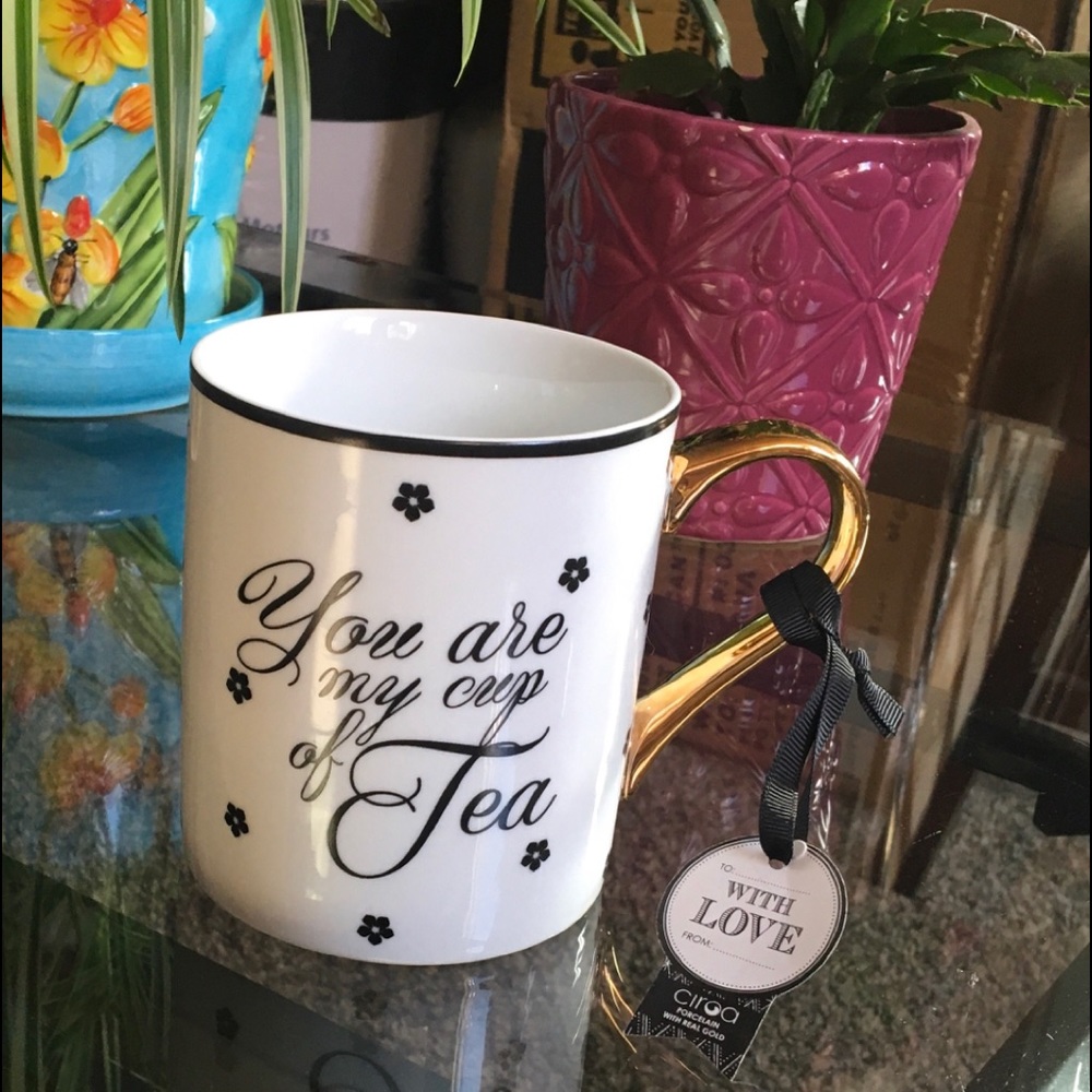 “You are my cup of tea” beautiful mug